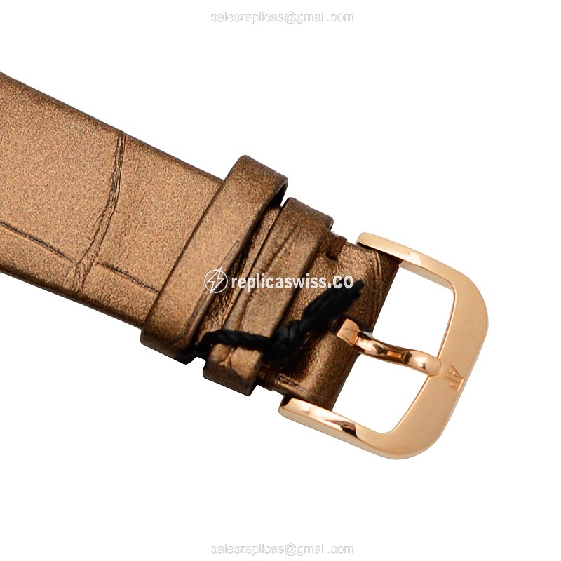 Audemars Piguet 77247OR.ZZ.A812CR.01 MILLENARY Manual Wind 18kt Rose Gold & Diamonds