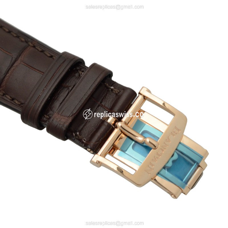 Blancpain 6654-3613-55B VILLERET Automatic 18kt Rose Gold