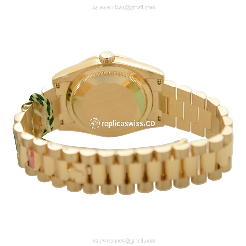 Rolex 118388NRZ DAY-DATE Automatic 18kt Gold & Diamond & Steel