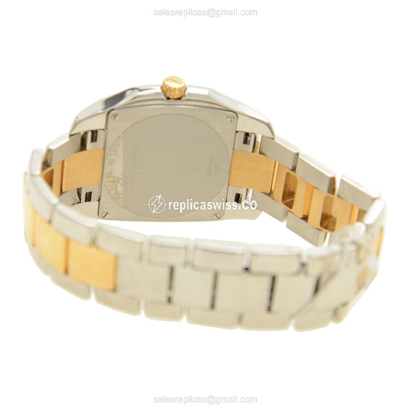 Chopard 118473-9001 TWO O TEN Quartz 18kt Rose Gold & Steel