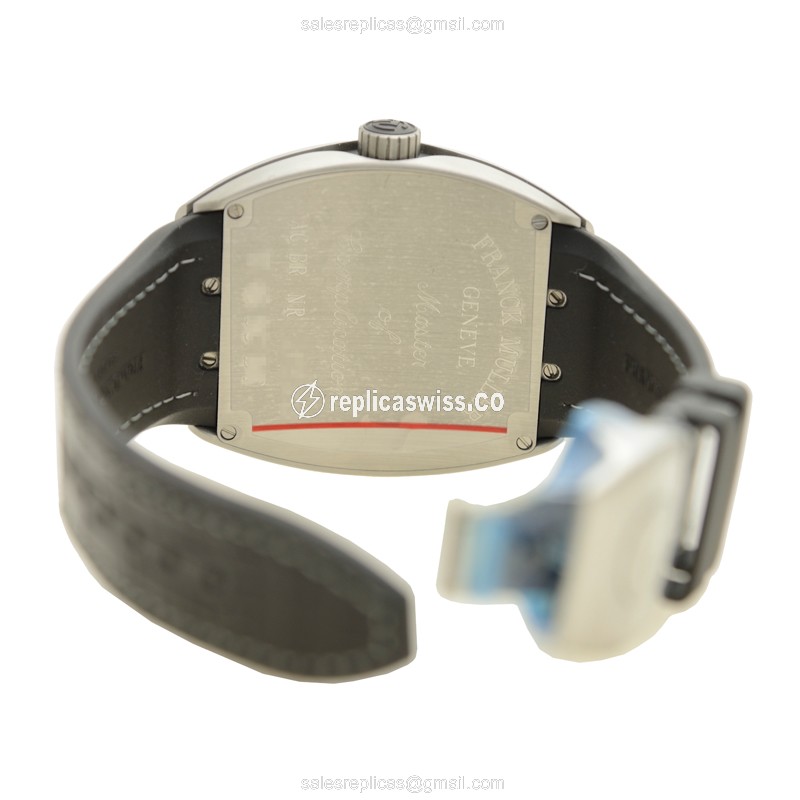 Franck Muller V 45 SC DT (AC.BR.NR) VANGUARD Automatic Stainless Steel