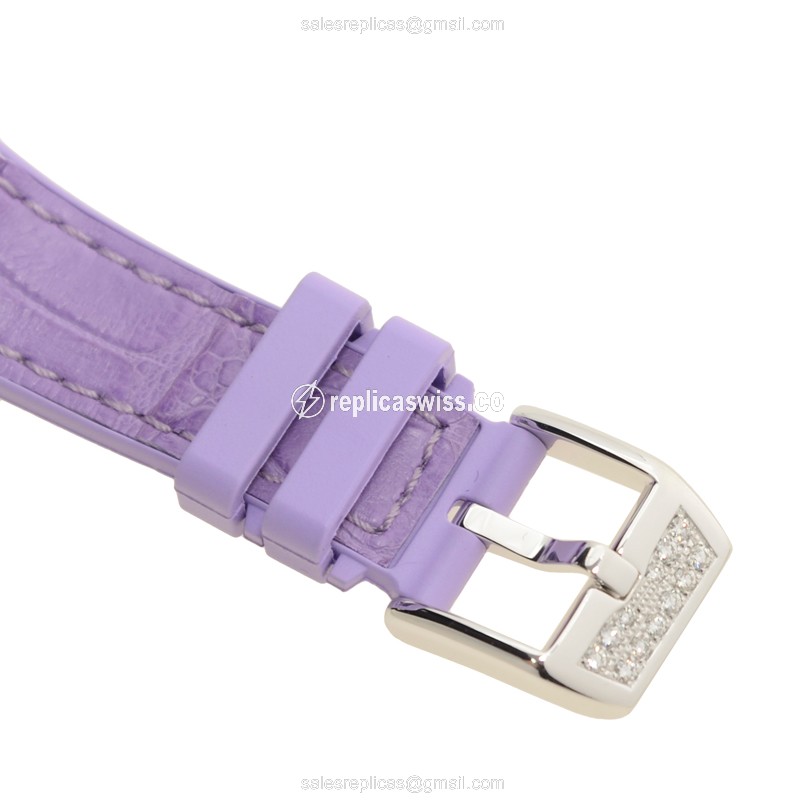 Franck Muller V 32 QZ D COL DRM (AC.VL) VANGUARD Quartz Stainless Steel & Diamonds