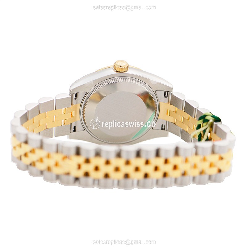 Rolex 178343GYRN_J LADY DATEJUST Automatic 18kt Gold & Diamond & Steel