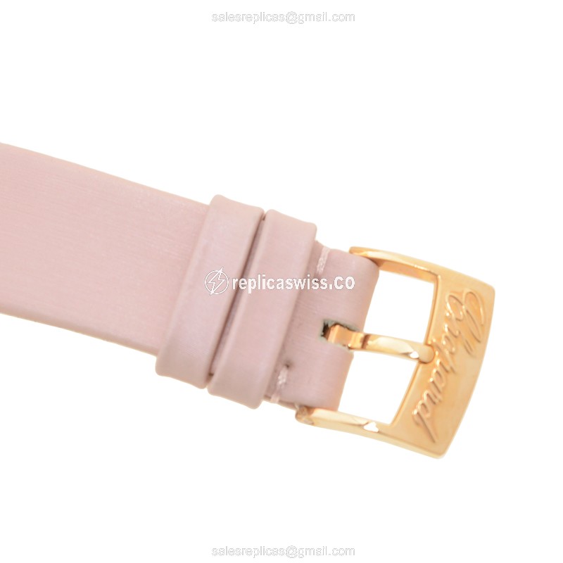 Chopard 277473-5011 HAPPY SPORT Quartz 18kt Rose Gold & Diamonds