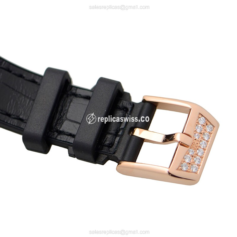 Franck Muller V 32 SC AT FO D (5N.NR) VANGUARD Automatic 18kt Rose Gold & Diamonds