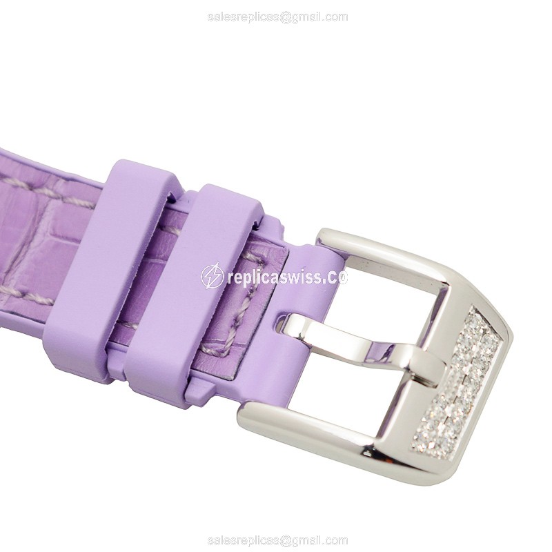 Franck Muller V 35 QZ D (AC.VL) VANGUARD Quartz Stainless Steel & Diamonds