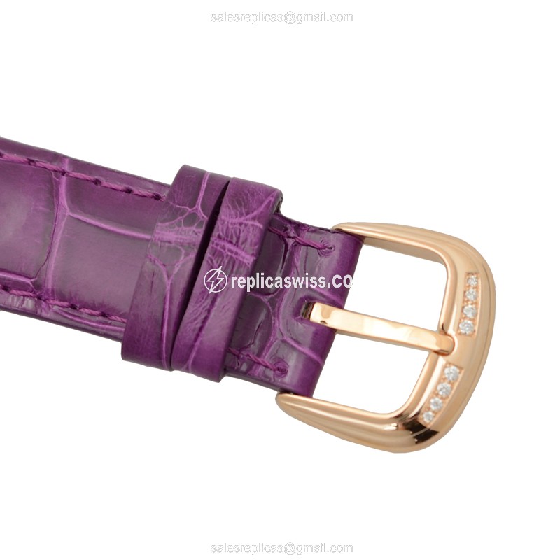 Franck Muller 2852 QZ REL MOP D 1R CD8 (5N) CINTREE CURVEX Quartz 18kt Rose Gold & Diamonds