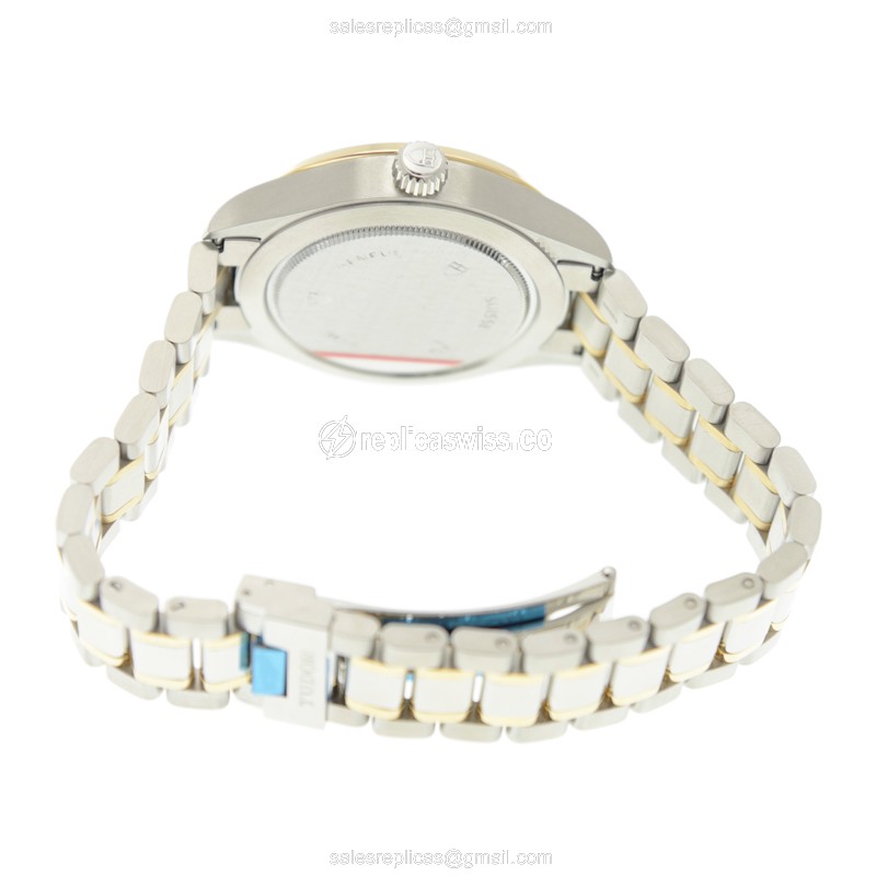 Tudor 12503-65053-369DI-BK STYLE Automatic Gold & Steel
