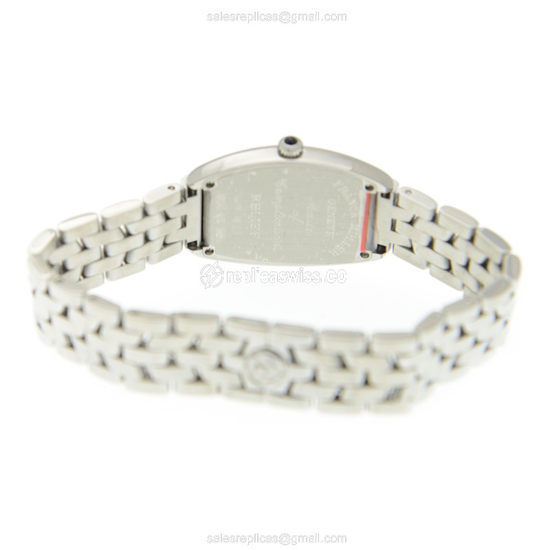 Franck Muller 1752 QZ REL (AC) CINTREE CURVEX Quartz Stainless Steel