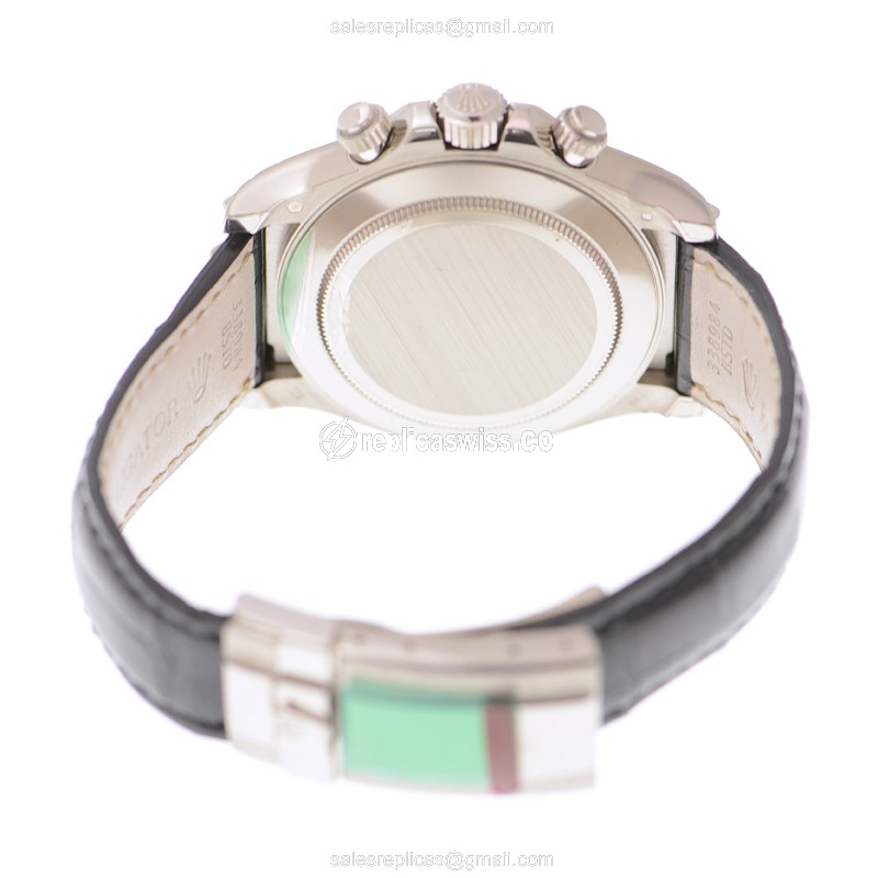 Rolex 116599RBR-BK8DIA DAYTONA Automatic 18kt White Gold & Diamond