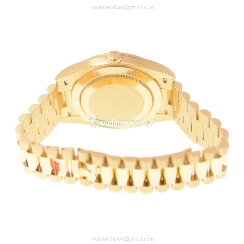 Rolex 228238SVDECWTBAR DAY-DATE Automatic 18kt Yellow Gold