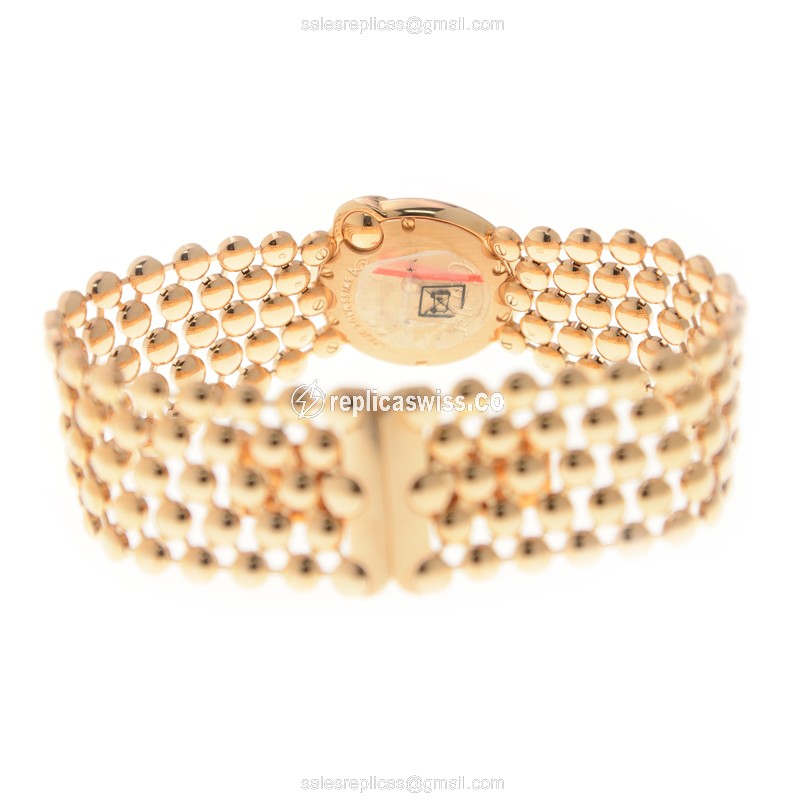 Cartier WE902057 BALLON BLEU Quartz 18kt Rose Gold & Diamonds