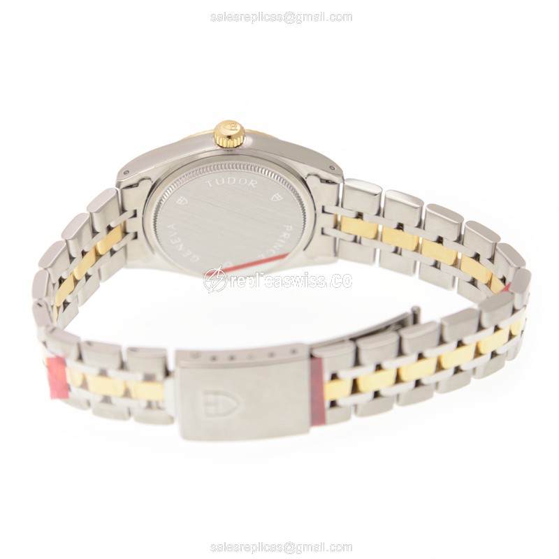 Tudor 72033-62453A-CHCL GLAMOUR DATE Automatic Gold & Steel