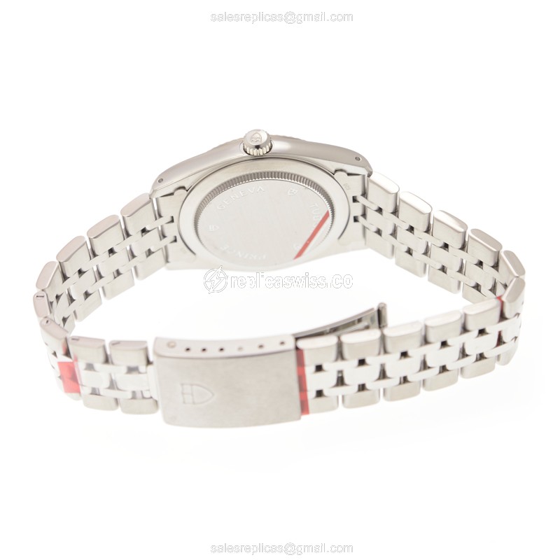 Tudor 74034-62470-10DI-SV PRINCE DATE Automatic 18kt White Gold & Steel