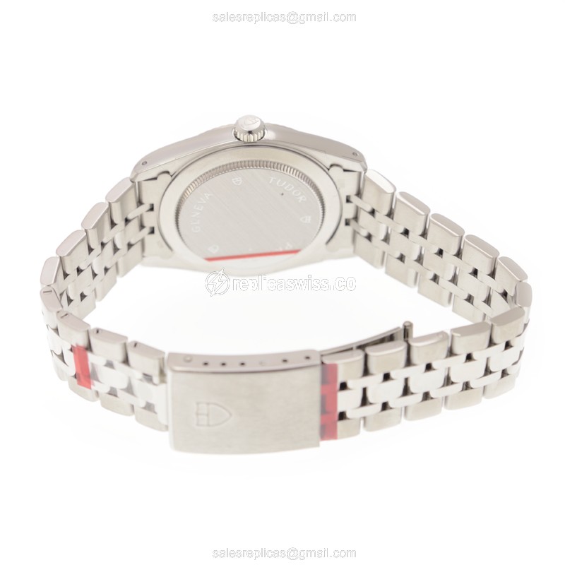 Tudor 74034-62470-10DI-SVCL PRINCE DATE Automatic 18kt White Gold & Steel