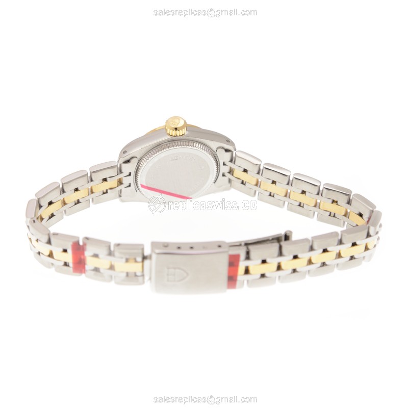 Tudor 92513-62423-10DI-CHCL PRINCESS DATE Automatic Gold & Steel