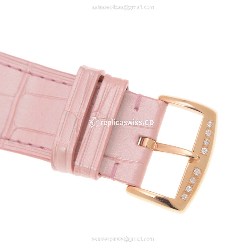Franck Muller 6002 M B QZ COL DRM R MOP D 1R (5N) MASTER SQUARE Quartz 18kt Rose Gold & Diamonds
