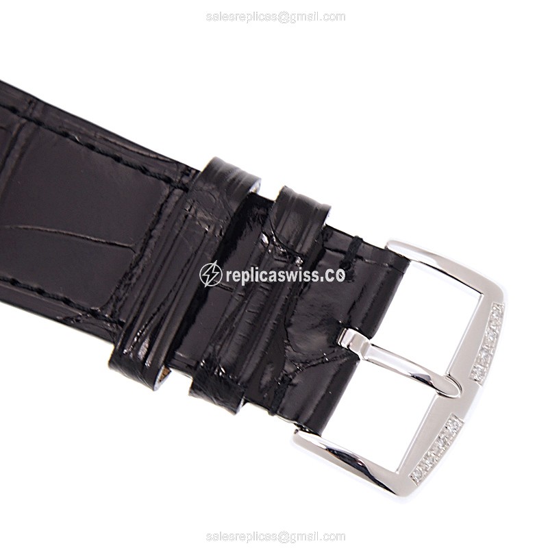 Franck Muller 6002 M B QZ REL R D 1R (OG) MASTER SQUARE Automatic 18kt White Gold & Diamond