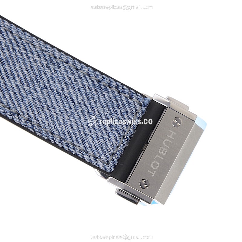 Hublot 341.SX.2770.NR.1204.JEANS BIG BANG Automatic Stainless Steel & Diamonds