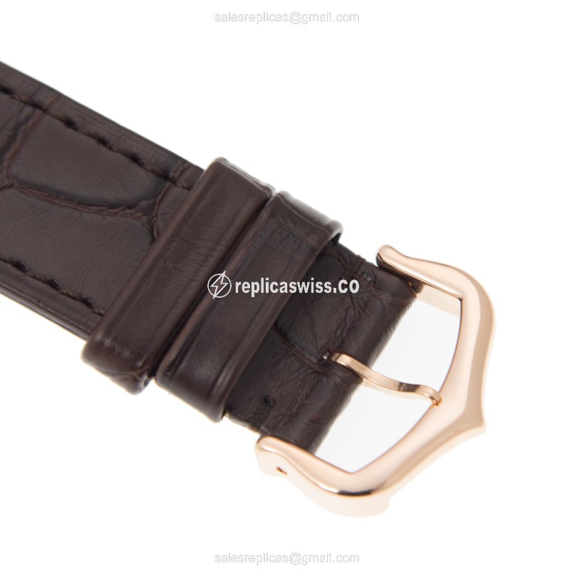 Cartier W5310042 TANK Quartz 18kt Rose Gold