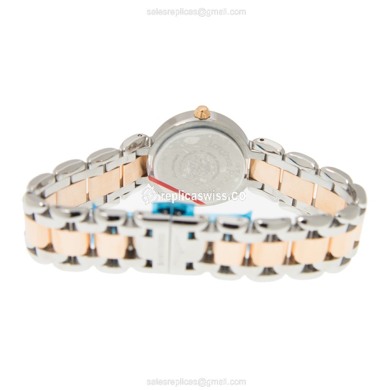 Longines L8.111.5.79.6 PRIMA LUNA Automatic 18kt Rose Magic & Diamond