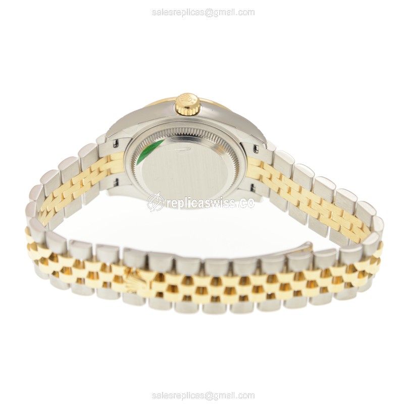 Rolex 279383RBR-CHRN_J LADY DATEJUST Automatic 18kt Gold & Diamond & Steel