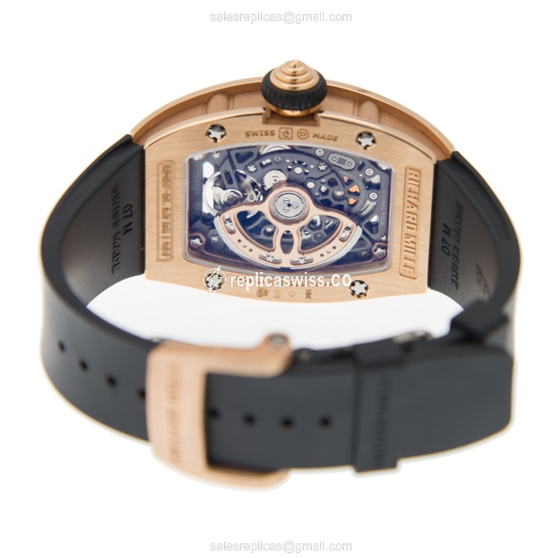 Richard Mille RM07-RG-DIA-RED Automatic 18kt Rose Gold