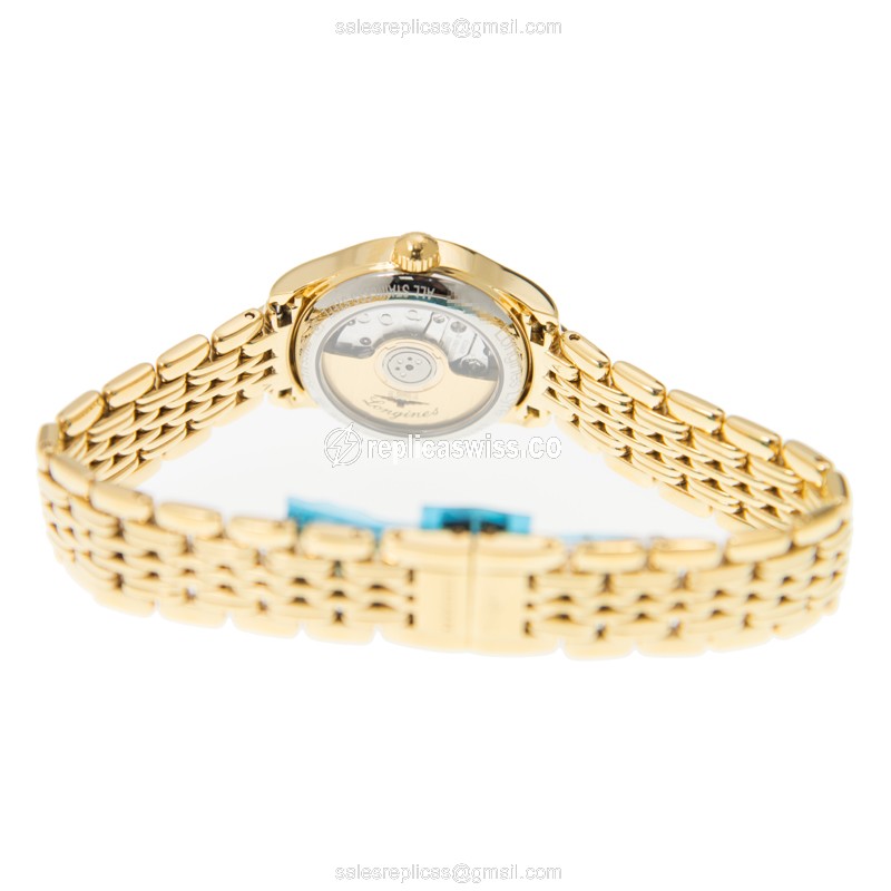 Longines L4.360.2.11.8 LONGINES LYRE Automatic Gold-Plated & Stainless Steel