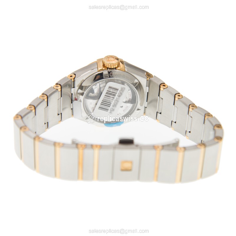 Omega 123.25.27.20.55.004 CONSTELLATION Automatic 18kt Gold & Diamond & Steel
