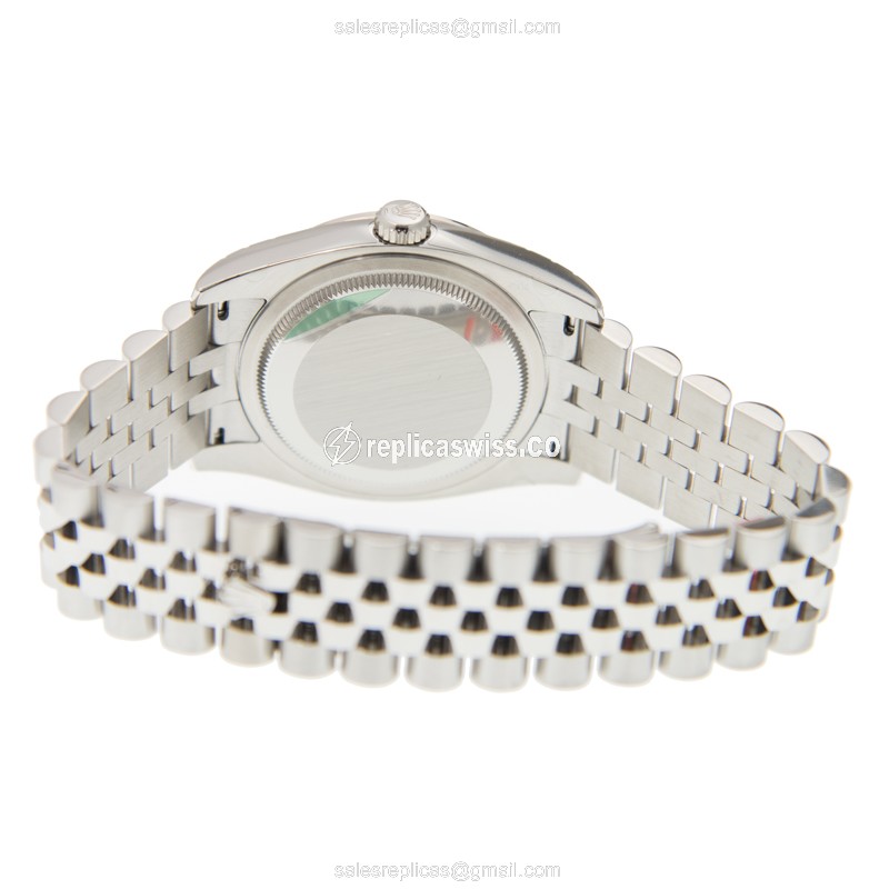 Rolex 116244 DATEJUST Automatic 18kt White Gold & Diamond & Steel