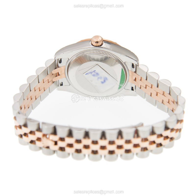Rolex 178341PURVIDIA_J LADY DATEJUST Automatic 18kt Rose Magic & Diamond