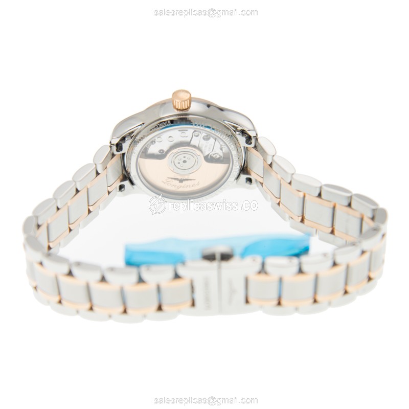 Longines L2.128.5.79.7 MASTER Automatic 18kt Rose Gold & Steel