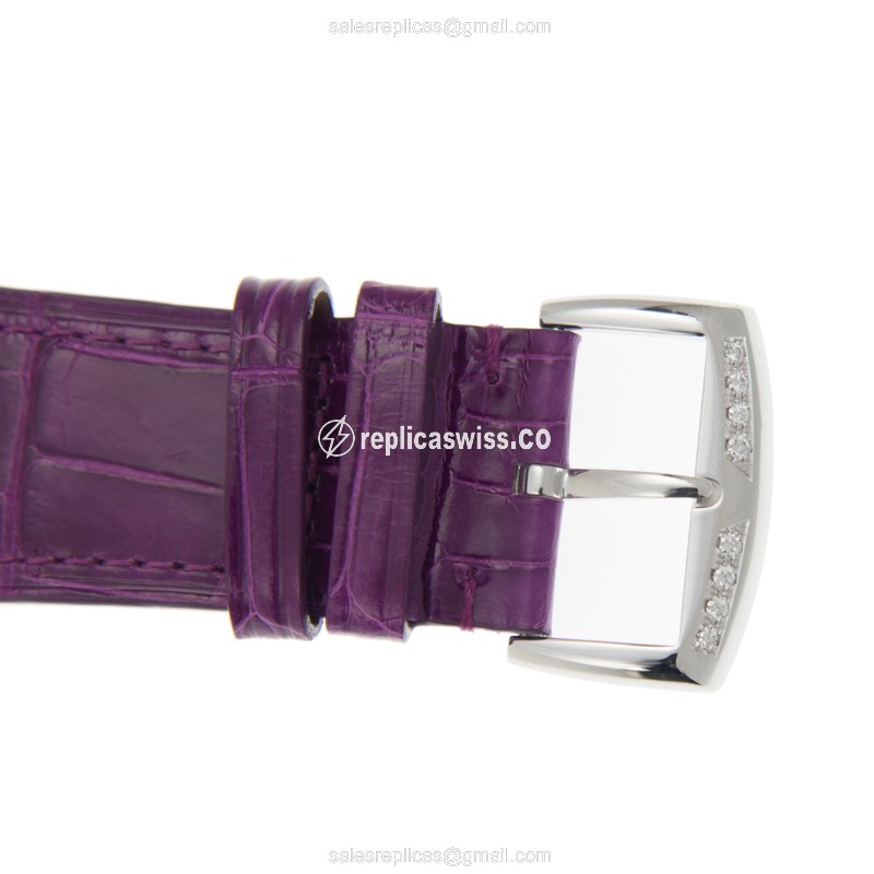 Franck Muller 6002 M B QZ V D 1R (AC) MASTER SQUARE Quartz Stainless Steel & Diamonds