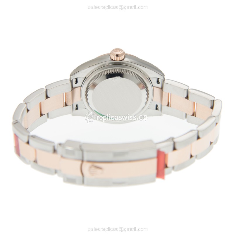 Rolex 279161-0024 LADY DATEJUST Automatic 18kt Rose Gold & Steel