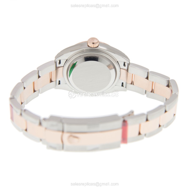 Rolex 279161-0008 LADY DATEJUST Automatic 18kt Rose Gold & Steel