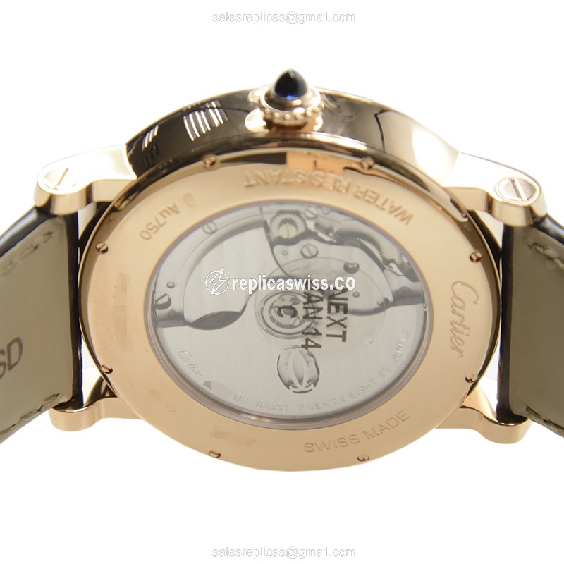 Cartier W1556220 ROTONDE DE CARTIER Automatic 18kt Yellow Gold