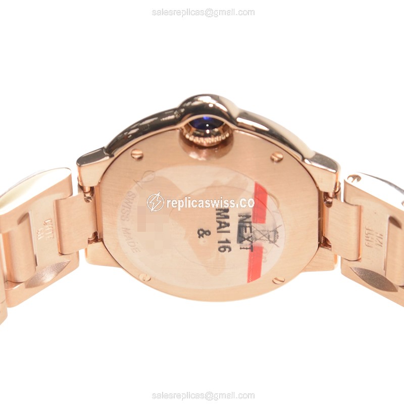 Cartier W69002Z2 BALLON BLEU Quartz 18kt Rose Gold