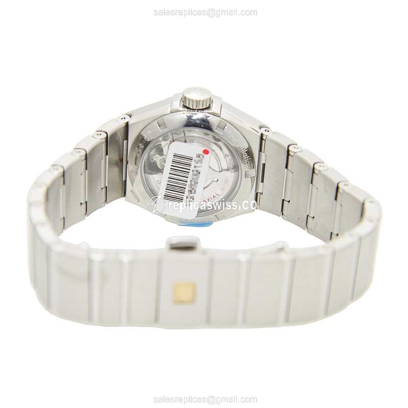 Omega 123.15.27.20.57.002 CONSTELLATION Automatic Stainless Steel & Diamonds