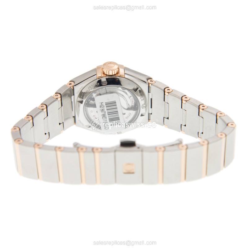 Omega 123.25.27.20.63.001 CONSTELLATION Automatic 18kt Rose Magic & Diamond