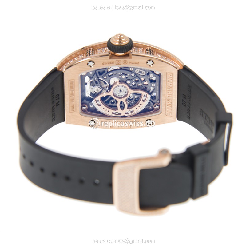Richard Mille RM07-01RG Automatic 18kt Rose Magic & Diamond