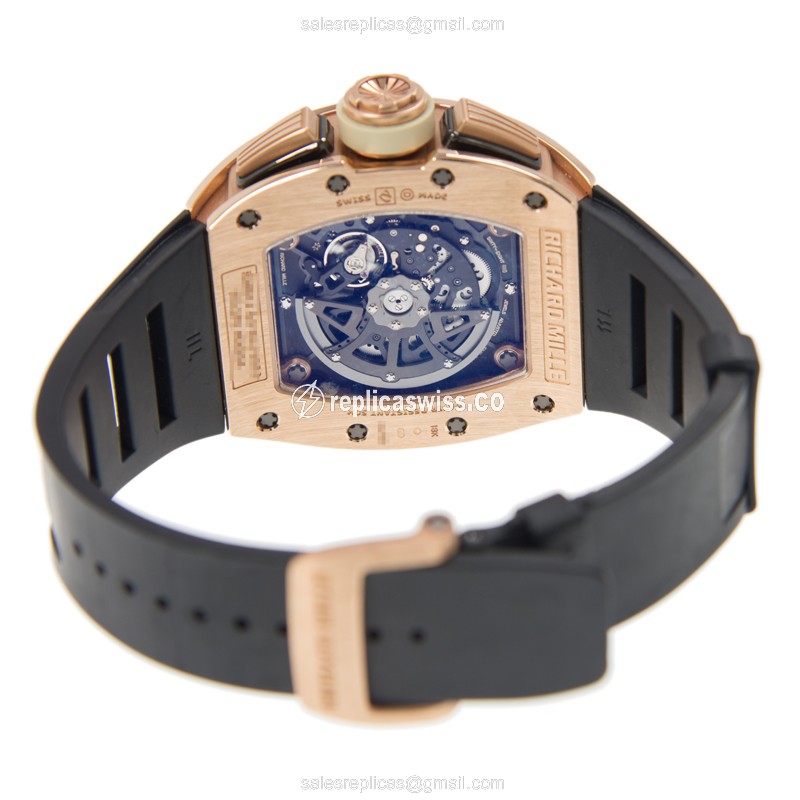 Richard Mille RM011AORG Automatic 18kt Rose Gold