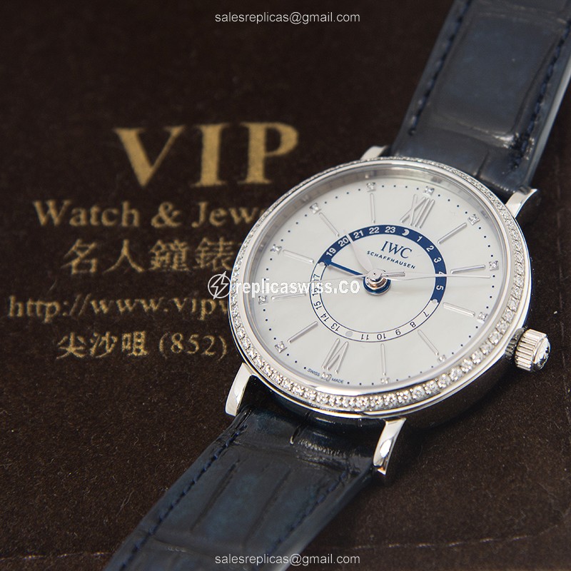 IWC IW459101 PORTOFINO Automatic Stainless Steel & Diamonds
