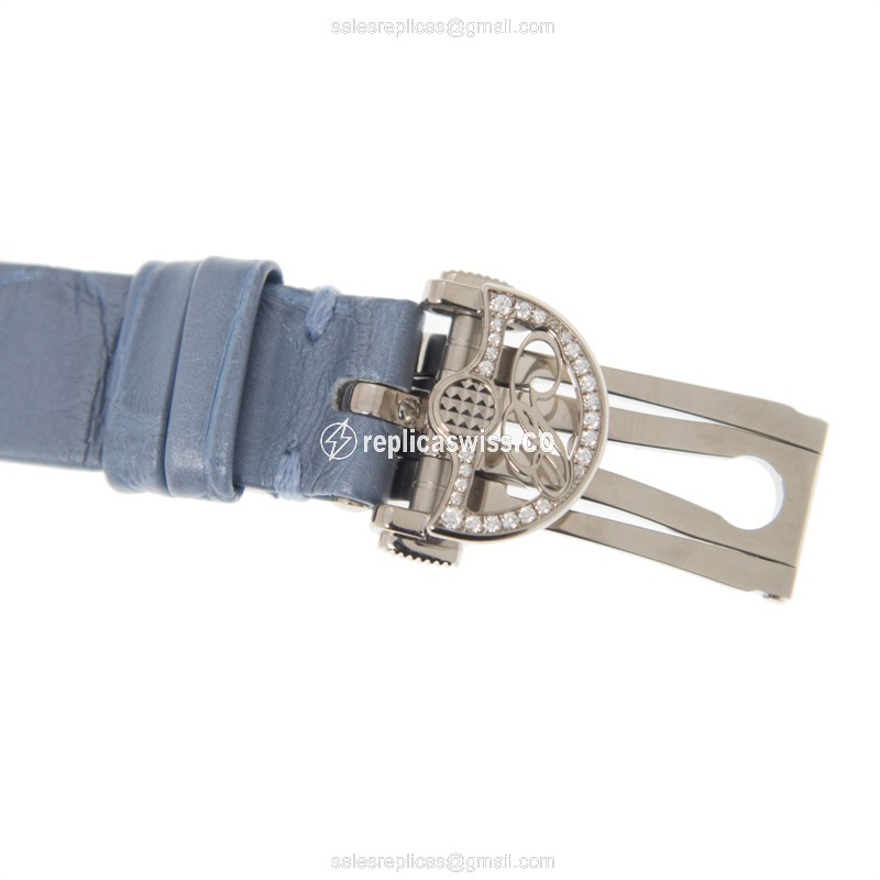 Breguet 9818BB/5V/922/DD0D REINE DE NAPLES Automatic 18kt White Gold & Diamond