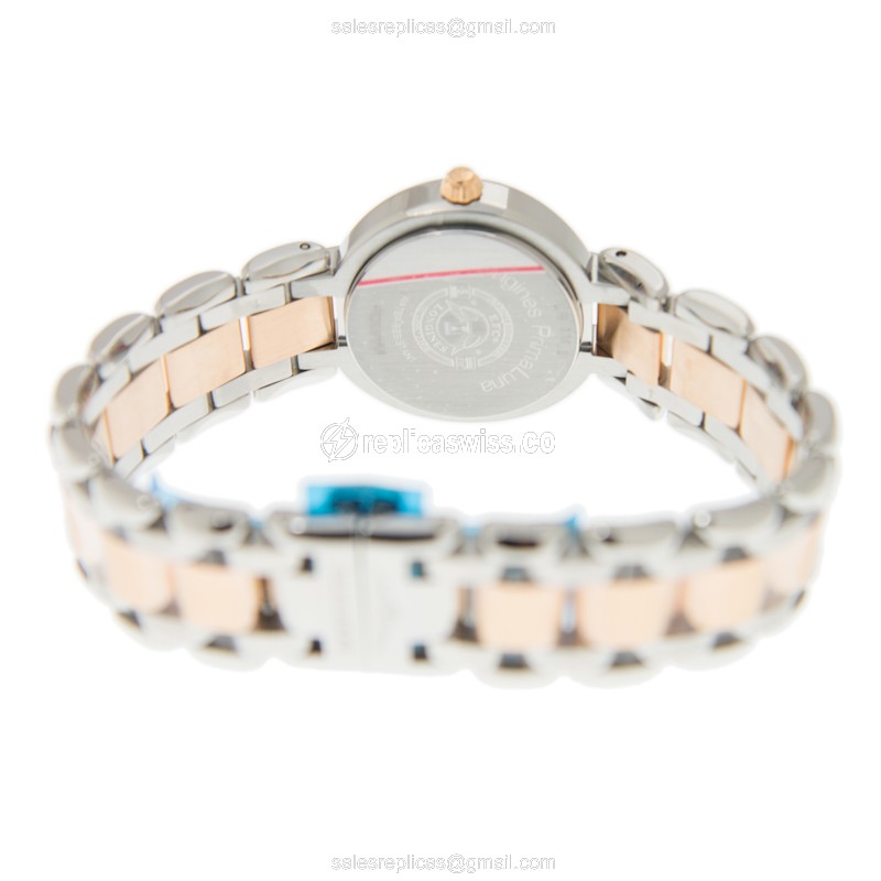 Longines L8.111.5.78.6 PRIMA LUNA Automatic 18kt Rose Gold & Steel