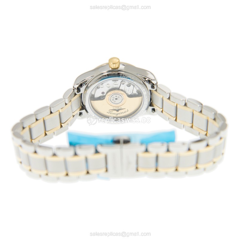 Longines L2.128.5.38.7 MASTER Automatic 18kt Gold & Steel