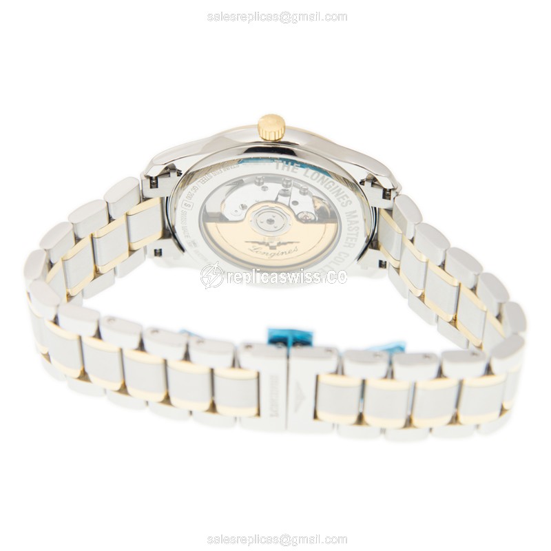 Longines L2.793.5.97.7 MASTER Automatic 18kt Rose Gold & Steel
