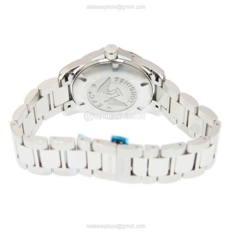 Longines L3.759.4.58.6 CONQUEST Quartz Stainless Steel