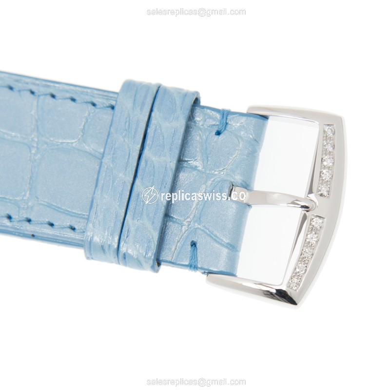 Franck Muller 1002 QZ REL MOP D (AC) LONG ISLAND Quartz Stainless Steel & Diamonds