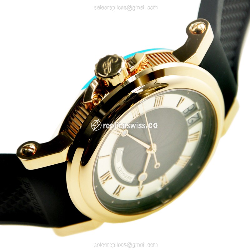 Breguet 5817BR/Z2/5V8 MARINE Automatic 18kt Rose Gold