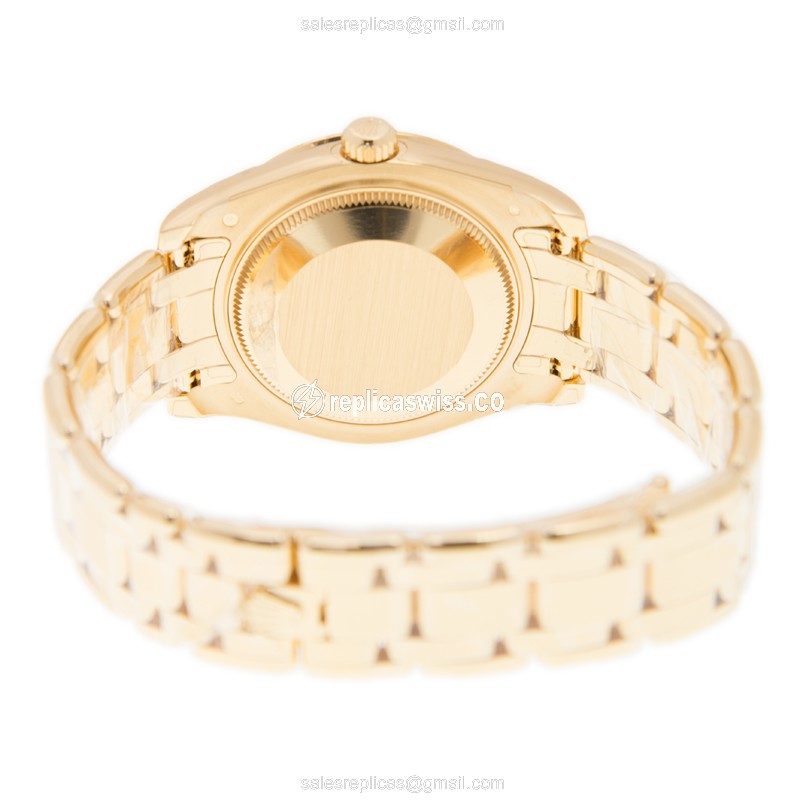 Rolex 81318CHRNVIRUBYDIA LADY DATEJUST Automatic 18kt Gold & Diamond